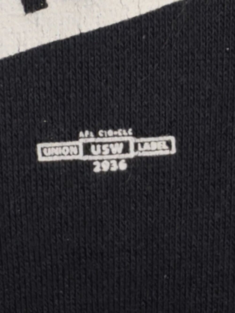 TAX THE RICH AOC Sweat Shirt Womens Size L Large Black Long Sleeve Crew Neck - Picture 3 of 4